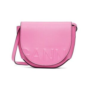 Authentic GANNI Pink Nano Recycled Leather Bag